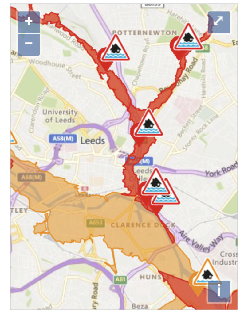 Flood warnings